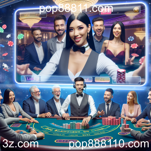 Descubra a Experiência do Jogo 'Ao Vivo' no pop88811.com